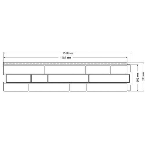 Панель фасадная GL &amp;quot;Я-Фасад&amp;quot;, Крымский сланец арабика. купить в Ростове-на-Дону
