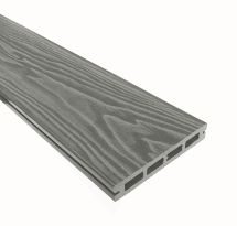 Террасная доска из ДПК Terrapol Смарт 3D (пустотелая с пазом) Анис