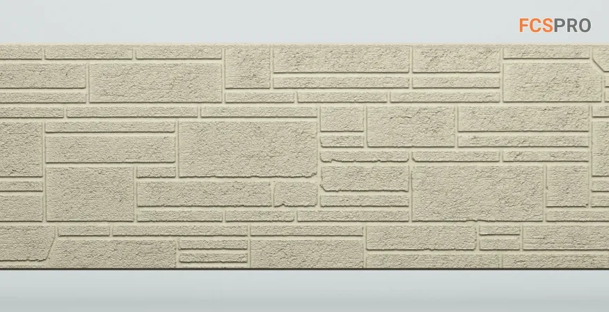 Фиброцементные панели FCS Simple АА3 (под камень) купить в Ростове-на-Дону