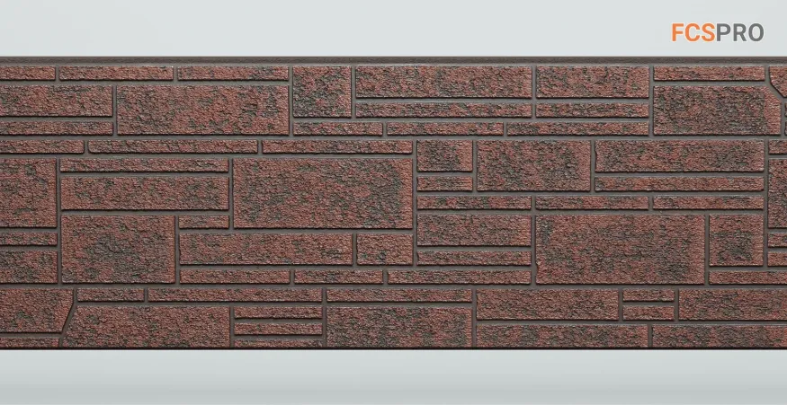 Фиброцементные панели FCS Simple АА3 (под камень) купить в Ростове-на-Дону