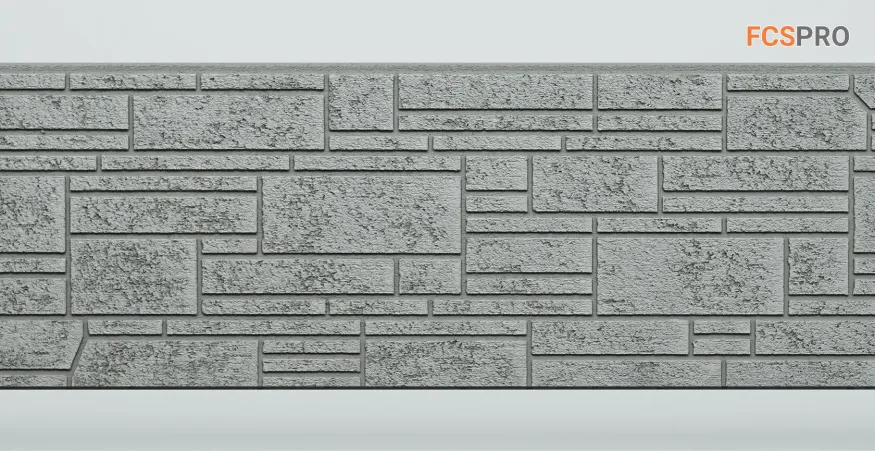 Фиброцементные панели FCS Simple АА3 (под камень) купить в Ростове-на-Дону