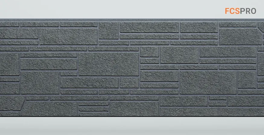 Фиброцементные панели FCS Simple АА3 (под камень) купить в Ростове-на-Дону