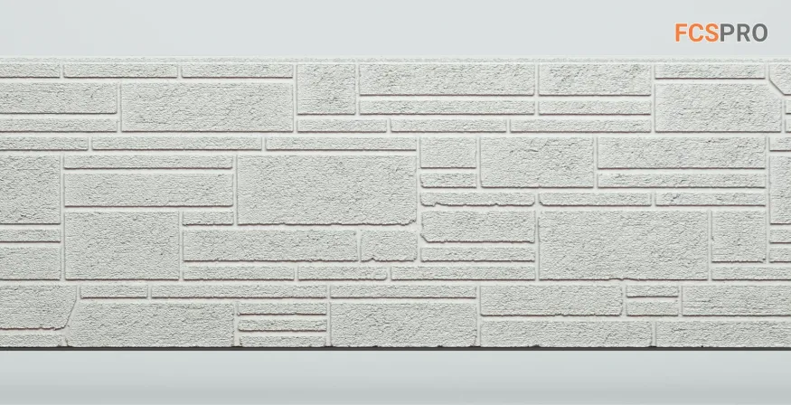 Фиброцементные панели FCS Simple АА3 (под камень) купить в Ростове-на-Дону