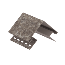 Наружный угол Ю-Пласт, Стоун-хаус Кварцит, Коричневый