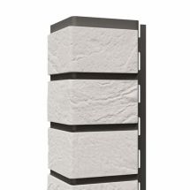 Угол внешний Доломит, Кирпич Славянка, Белый