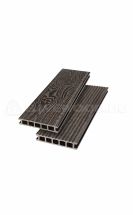Террасная доска ДПК SaveWood, SW Ornus (T), Темно-коричневый