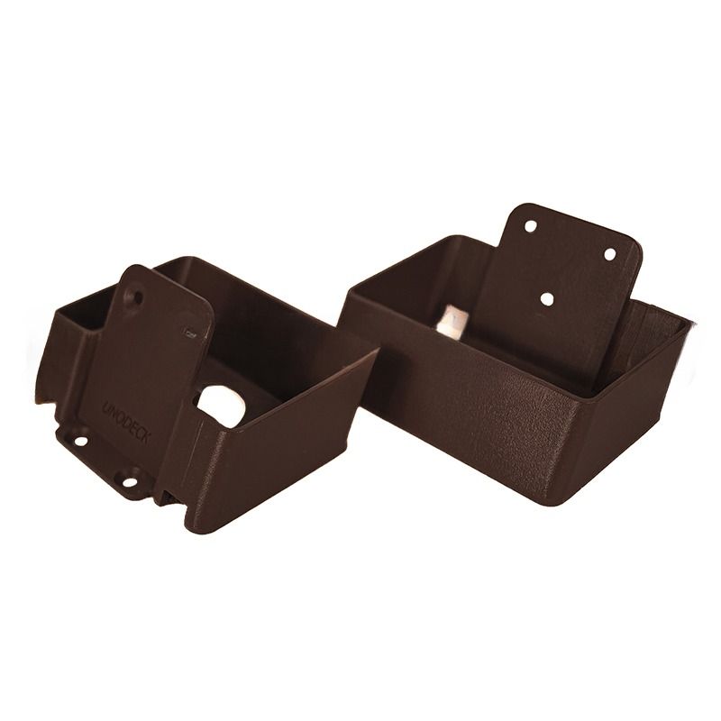 Крепление для перил наклонное алюминиевое GardenParkett, Венге купить в Ростове-на-Дону