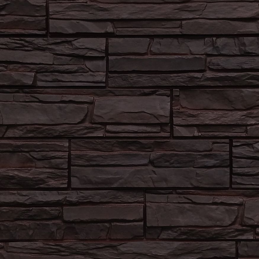 Фасадная панель FineBer Скол, Тёмно-коричневый купить в Ростове-на-Дону