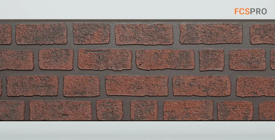 Фиброцементные панели FCS Simple АА4 (под кирпич) купить в Ростове-на-Дону