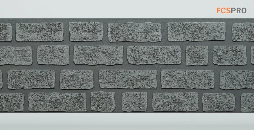 Фиброцементные панели FCS Simple АА4 (под кирпич) купить в Ростове-на-Дону