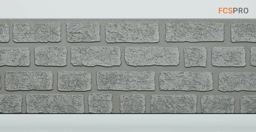 Фиброцементные панели FCS Simple АА4 (под кирпич) купить в Ростове-на-Дону