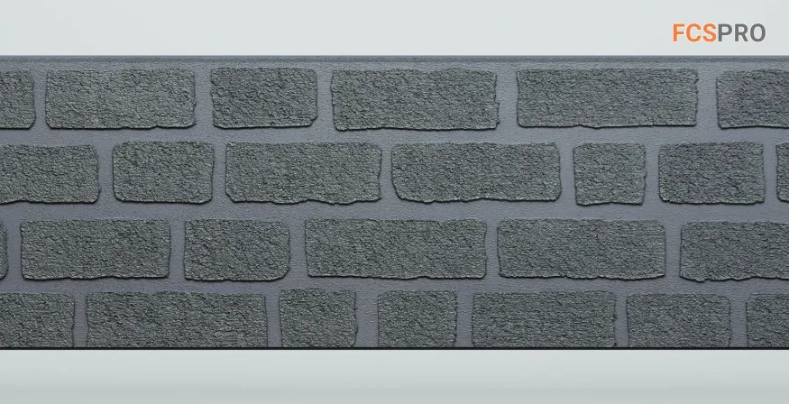 Фиброцементные панели FCS Simple АА4 (под кирпич) купить в Ростове-на-Дону