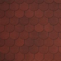 Гибкая черепица Tegola ASSISI sangiovese 400