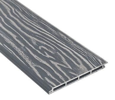 Фасадная доска из ДПК 3D Faynag - Цвет графит купить в Ростове-на-Дону