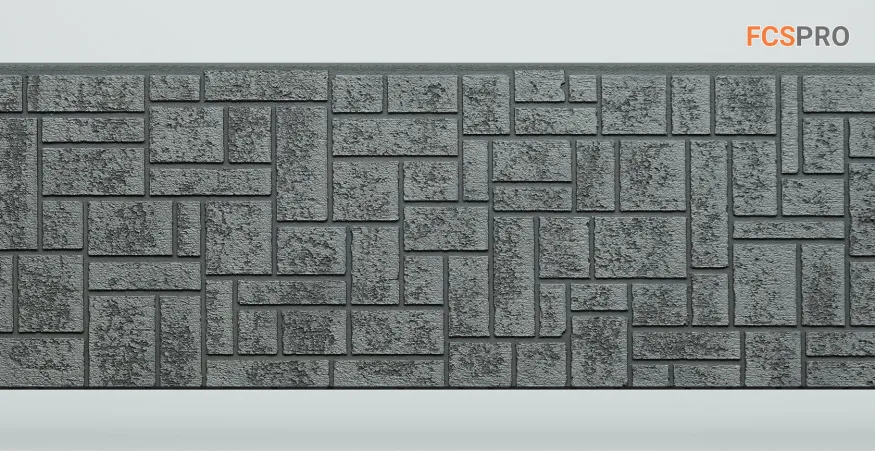 Фиброцементные панели FCS Simple АА5 (под камень) купить в Ростове-на-Дону