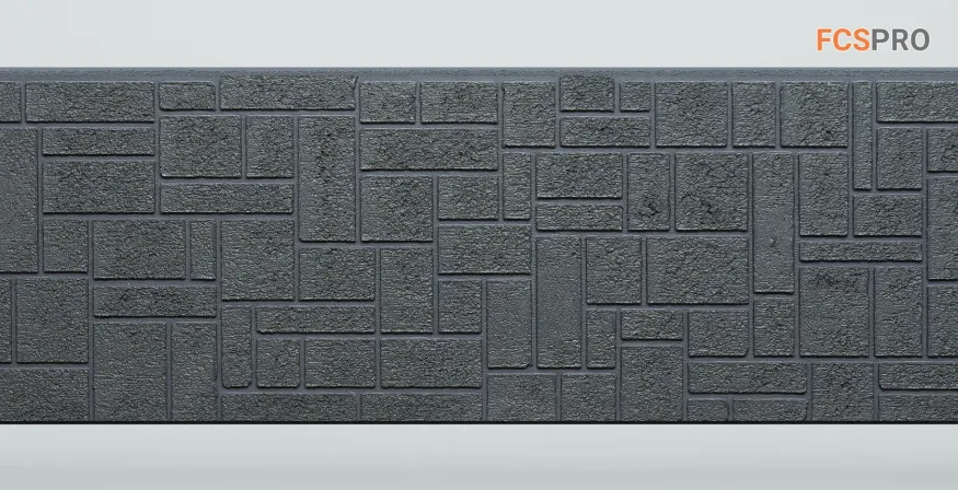 Фиброцементные панели FCS Simple АА5 (под камень) купить в Ростове-на-Дону