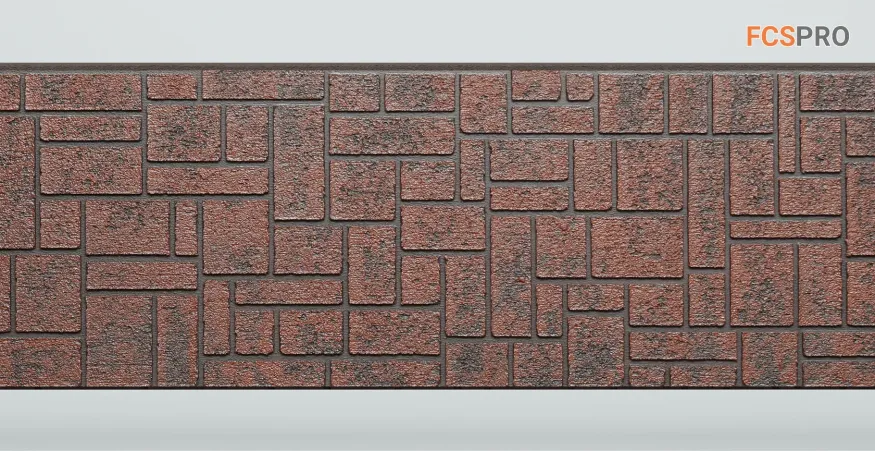 Фиброцементные панели FCS Simple АА5 (под камень) купить в Ростове-на-Дону