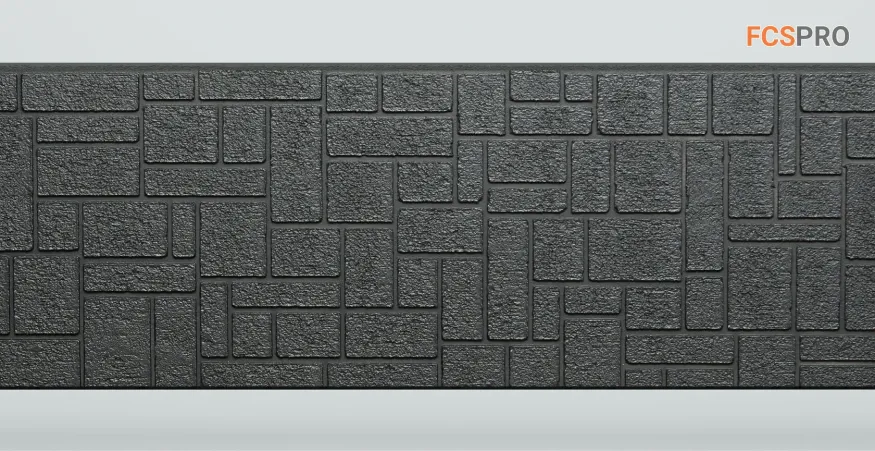 Фиброцементные панели FCS Simple АА5 (под камень) купить в Ростове-на-Дону