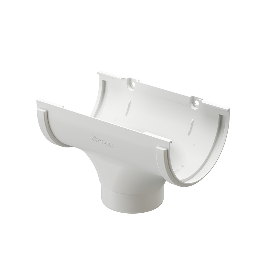 Воронка водосточная Docke Standard, белая купить в Ростове-на-Дону