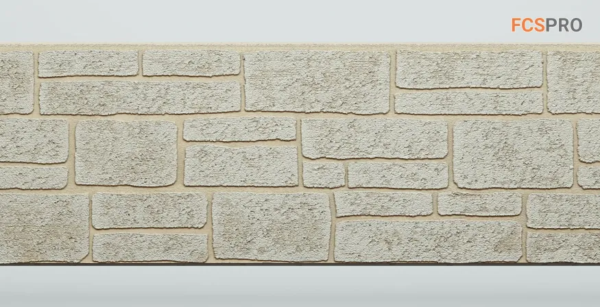 Фиброцементные панели FCS Simple АА6 (под камень) купить в Ростове-на-Дону