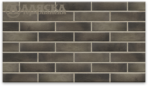 Фасадные термопанели Аляска 22. Retro brick pepper купить в Ростове-на-Дону
