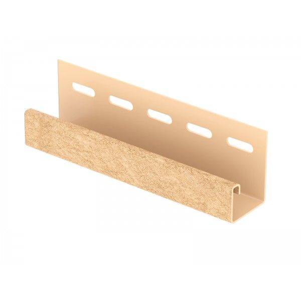 J-планка Ю-пласт Стоун Хаус Кирпич, Песочный купить в Ростове-на-Дону