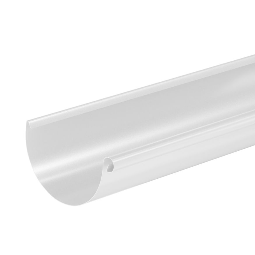 Желоб водосточный Aquasystem, PU MATT, RAL 9003 Белый 125/90 купить в Ростове-на-Дону