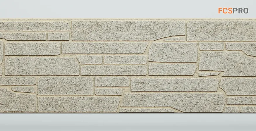 Фиброцементные панели FCS Simple АА7 (под камень) купить в Ростове-на-Дону