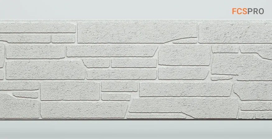 Фиброцементные панели FCS Simple АА7 (под камень) купить в Ростове-на-Дону