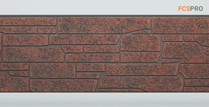 Фиброцементные панели FCS Simple АА7 (под камень) купить в Ростове-на-Дону