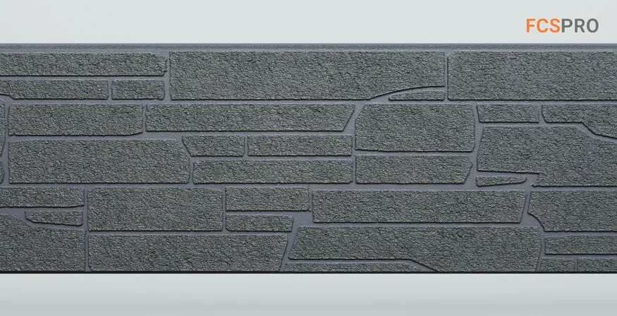 Фиброцементные панели FCS Simple АА7 (под камень) купить в Ростове-на-Дону