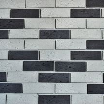 Двухцветная клинкерная плитка Кирисс Фасад №9