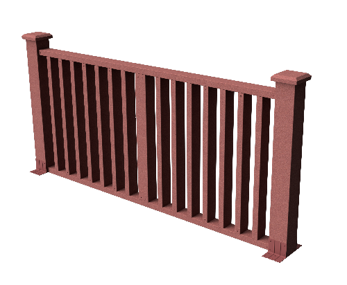 Декоративное ограждение из ДПК GRINDERDECO Риальто мербау купить в Ростове-на-Дону