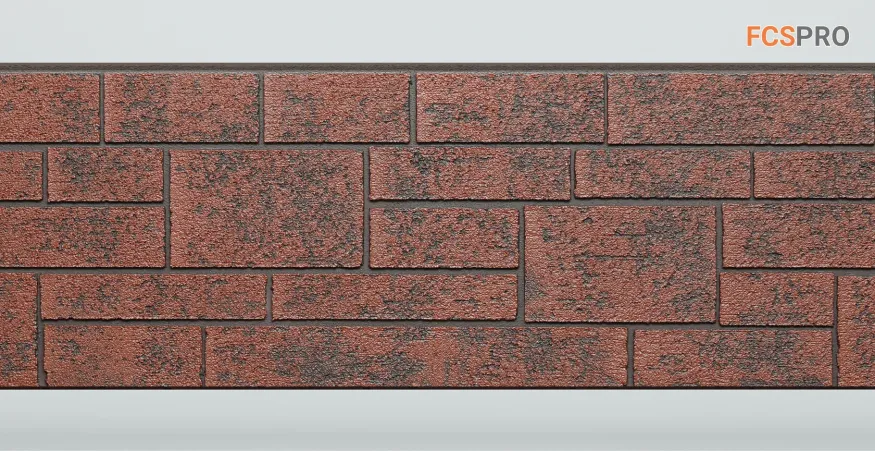 Фиброцементные панели FCS Simple АА8 (под кирпич) купить в Ростове-на-Дону