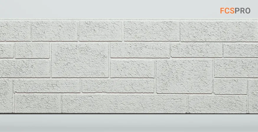 Фиброцементные панели FCS Simple АА8 (под кирпич) купить в Ростове-на-Дону