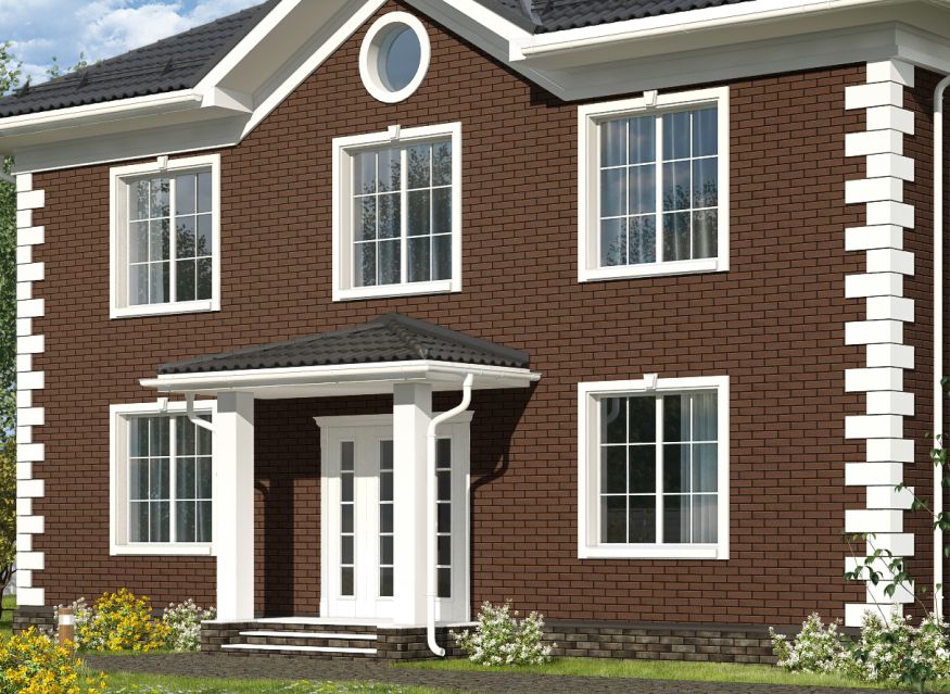 Фасадные термопанели Аляска серия Элевация 16. Braun rustik купить в Ростове-на-Дону