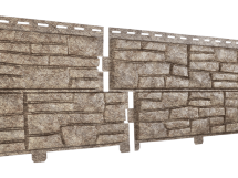 Фасадная панель Ю-пласт Стоун Хаус Сланец, Бурый