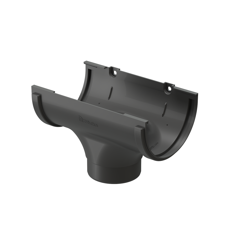 Водосточная воронка Docke Standard, цвет серый купить в Ростове-на-Дону