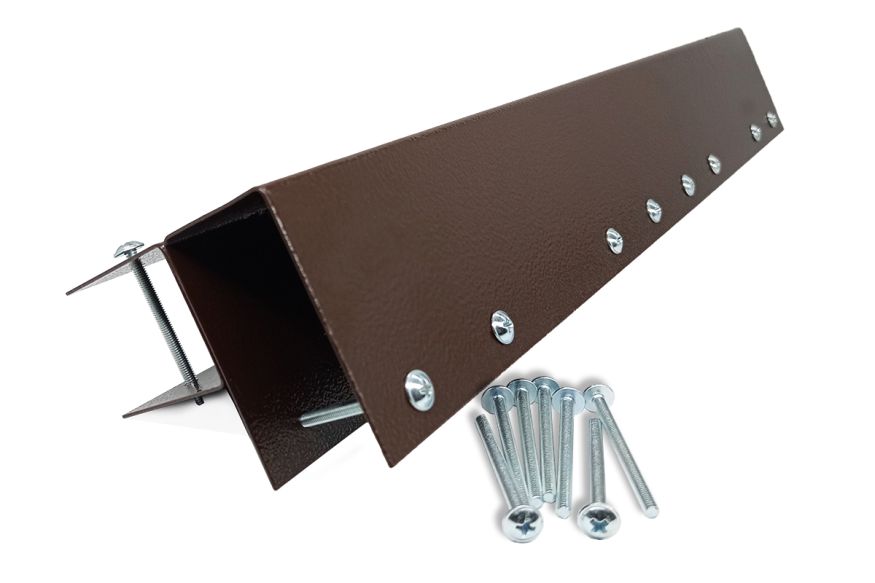 Шарнир для клумбы Holzhof 35*450мм (металл), 90град (комплект 4 шт) купить в Ростове-на-Дону