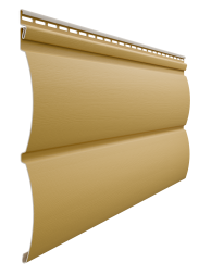 Виниловый сайдинг Docke, Блок-Хаус D4.7T, Карамель