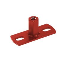 Декоративный хомут для трубы под дерево с крепежом, Aquasystem, RR 29 Бургундский 150/100