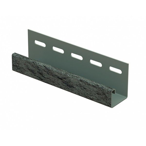 J-планка Ю-Пласт Стоун Хаус Камень, Изумрудный купить в Ростове-на-Дону