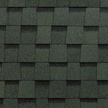 Двухслойная ламинированная черепица Shinglas, Фазенда, Цвет: Зелёный