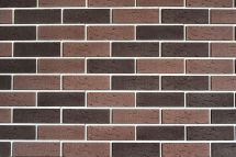 Фасадная плитка Кирисс Фасад, Гладкий кирпич с фаской и расшивкой шва №38