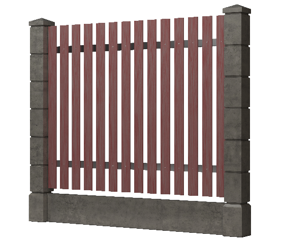 Заборная доска GRINDERDECO, ДПК, шлифованный мербау. купить в Ростове-на-Дону