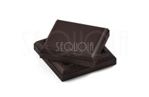 Комплект юбки и крышки для столба SEQUOIA коричневого цвета.