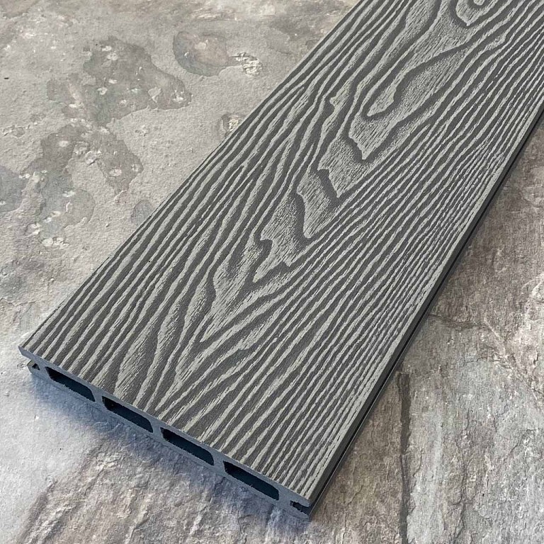 Террасная доска ДПК EasyDecking, Wood-X, Серый купить в Ростове-на-Дону