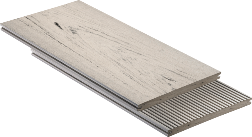 Террасная доска Bruggan Multicolor 160мм Белый дым купить в Ростове-на-Дону