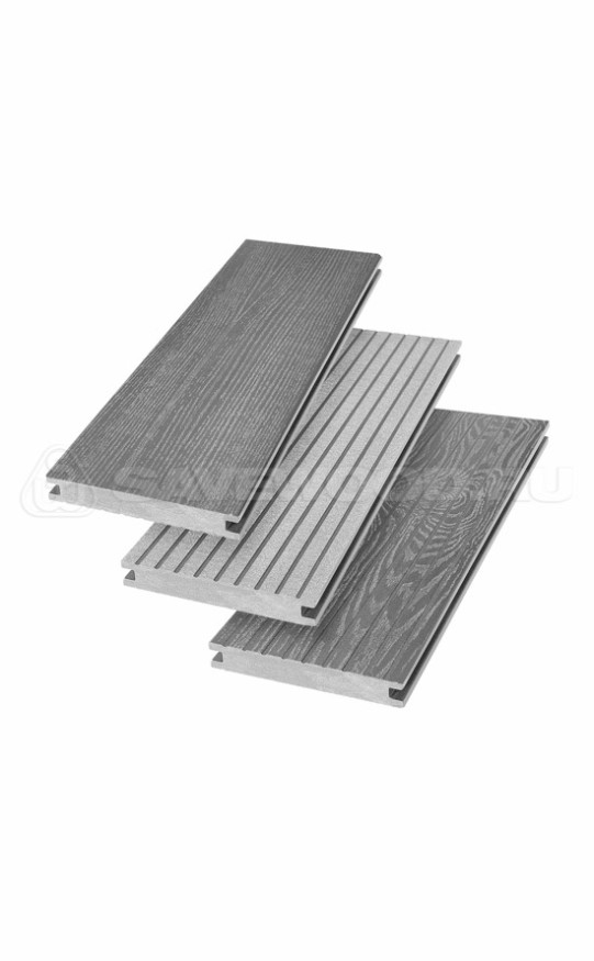 Террасная доска ДПК SaveWood, SW Fraxinus (R), Пепельный купить в Ростове-на-Дону