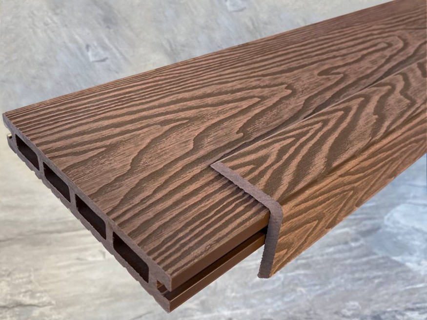 Террасная доска ДПК EasyDecking, Wood-X, Коричневый купить в Ростове-на-Дону